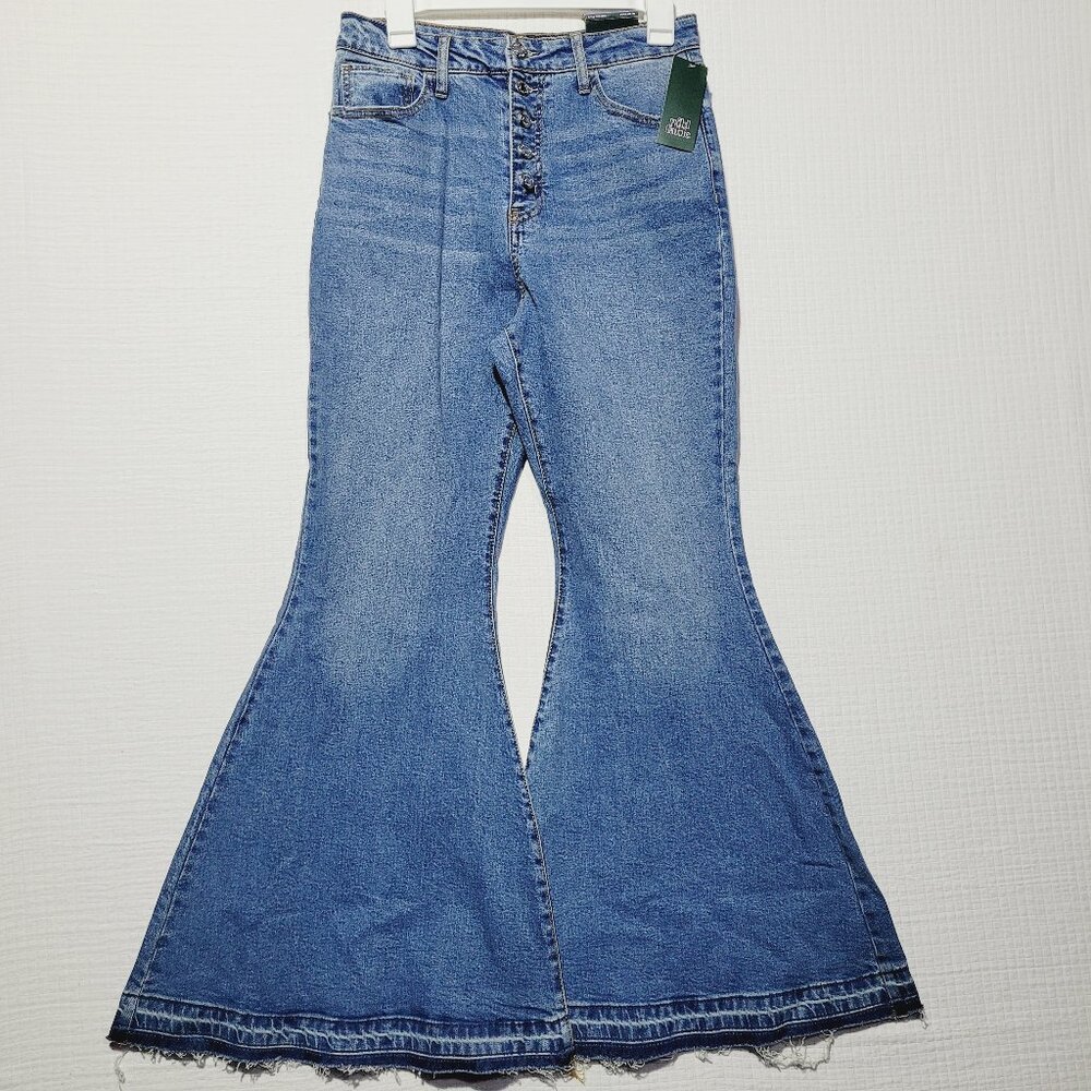 NEW WILD FABLE BELL BOTTOM Women's Size 8 High rise flare NWT TAGS